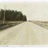 Graded dirt road, North Dakota.