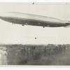 The first trail of the dirigible ZR2 at Cardington England.