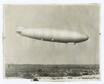 The dirigible Los Angeles (ZR3) at Lakehurst, New Jersey.