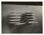 Model of Chanute's Multiplane Glider.