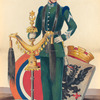Soldier, "Schellenbaum" and Esternach coat of arms
