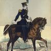 Official de Caçadores a cavallo, grade uniforme