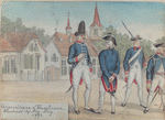 Grenadiere & Füseliere. Zwitsersch Infanterie Regiment  Maij [?]. 1771