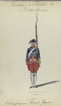Compagne [...] Gardes. 1775