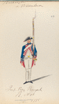 Infanterie Regiment [] R. no. 16. 1775