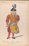 Tamboer de Cent Switsers  van Prins Willem V. 1768