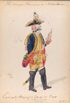 Majoor de Garde de Corps. 1768
