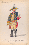 -Brigadier de Garde de Corps. 1768