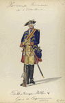 Paleistroepen Willem V. Garde de Corps. 1768