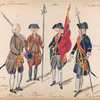  1770-1783: Schutter, Sergeant, Vaandeldrager, Kapitein.  1770