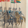 Mounted troops bearing standards, 1590