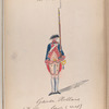 Gardes Holland (Hollandsche Guardes te veet). 1755