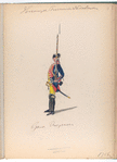 Guardes Dragonders . 1765
