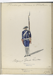 Regiment Garde Zwitserse. 1760