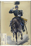 Luxemburg: Hauptmann der Gendarm. - 1858