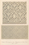 Sculptur Verzierung an dem Grabgebäude des Sultan Chairbeck zu Kairo