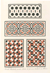 Mosaik-Fussböden aus Der Kirche S. Giovanni battista zu Florenz