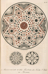 Marmormosaik in dem Fussboden der Kirche S. Vitale zu Ravenna