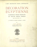 L'art Décoratif Dans L'antiquité Décoration Égyptienne... 