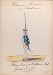 ] Regiment Wallen - 3, Bat. Grenier [?] R. G. W. 1775