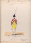 Regiment Dundas R.S. 2 (Grenadier), Schotsche Brigade. 1775