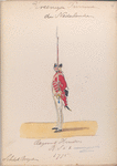 Regiment Houston  R. S. no. 1.  (Schotsche Brigade). 1775