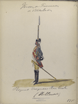 Regiment Dragonders Hessen Ca[...]  (Hollandsch). 1775
