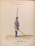 Regiment Dragonders Hessen Ca[...]  (Hollandsch). 1775