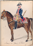 Soldaat de Garde te Paard. 1775