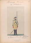3 Regiment Cavalerie Eck van Nergena. 1775