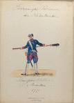 Mansfeldt Artillerie, 2 Bataillon. 1775