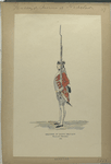Soldier of Scots Brigade, Houston's Regiment. 1775