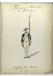 Infanterie Regiment Baden Baden, R. no. 10. 1780