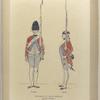 Soldiers of Scots Brigade Dundas's Regiment between 1775 and 1780 : Grenadier, Sentinel.