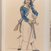 Service de Hollande 1781- 1795, Regiment de Meuron. Sapeur. 1781
