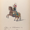 Officier ter Kurassiers van het Legioen van den Rijngraaf van Salm.  1782