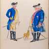 Generaal Douglas en Prins Louis  . 1784