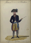 Officier [van .].   1785