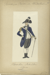 Haarlem Artillerie Officier. 1787