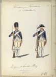 Regiment Zwitsers May. 1787