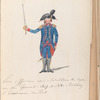Een Officier der Artillerie ten tijde van den Generaal - Chef de Artillerie ... 1787