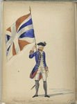 Vaandel. Garde Zwitsers. 1787