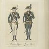 Fusilier-Officier en Jager-Officier. 1787