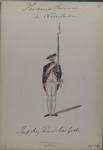 Infanterie Regiment Prins Saxen-Gotha.  1784