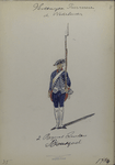 2 Regiment Zwitsers, Bousquet. 1784
