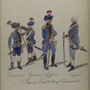 Korporaal, Kan[...], Officier, Sergeant. Burger Konstabel of Kanonniers. 1785