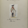 3 Regiment zw.. Ruiters. 1785