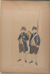 Tamboer, Auxiliair [?] Schutter. 1785