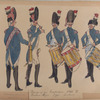 Burgerij van Amsterdam. 1785. II: Tamboer - Majoor, Pijper, Tamboers