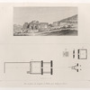 Vue et plan de temples à Thèbes près Mèdynet-àboù.